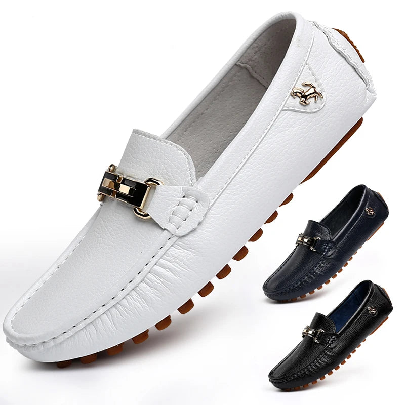 Comfort Loafers - Men's Loafers Patent Leather  Shoes Men's Formal Wedding