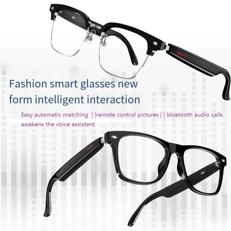 Smart Glasses With Automatic Adjustment Wireless Bluetooth Headset