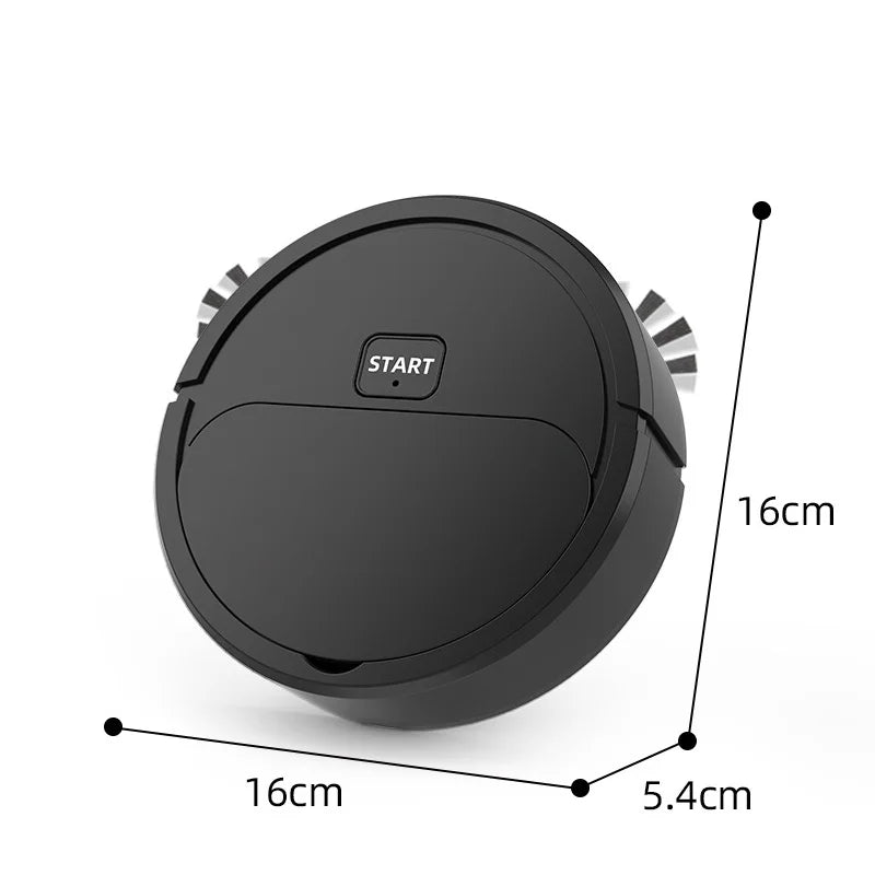 Smart Mini Silent Vacuum Cleaner - 5-in-1 Robot Sweeping & Mopping Machine