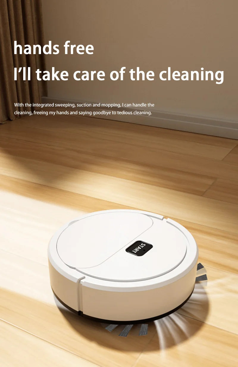 Smart Mini Silent Vacuum Cleaner - 5-in-1 Robot Sweeping & Mopping Machine