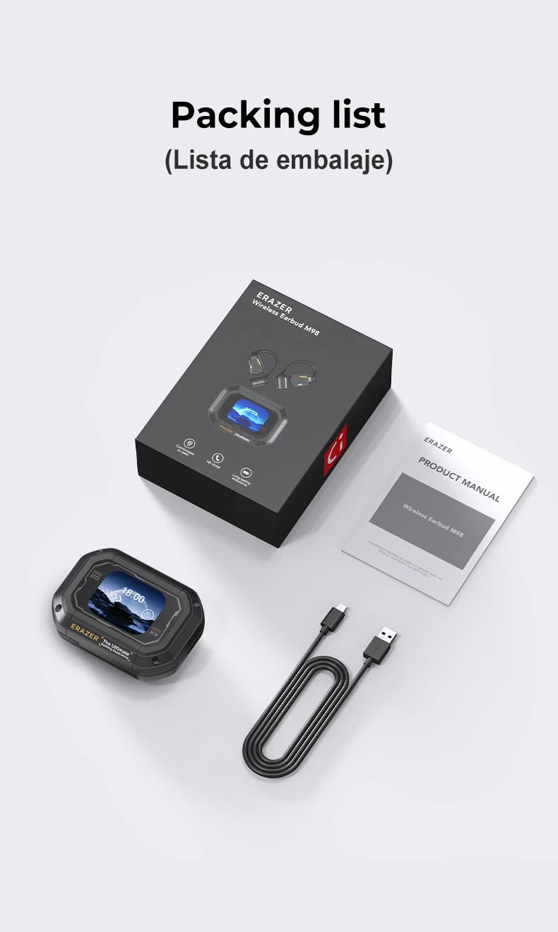 ERAZER XP6 Bluetooth AI translator Earphones