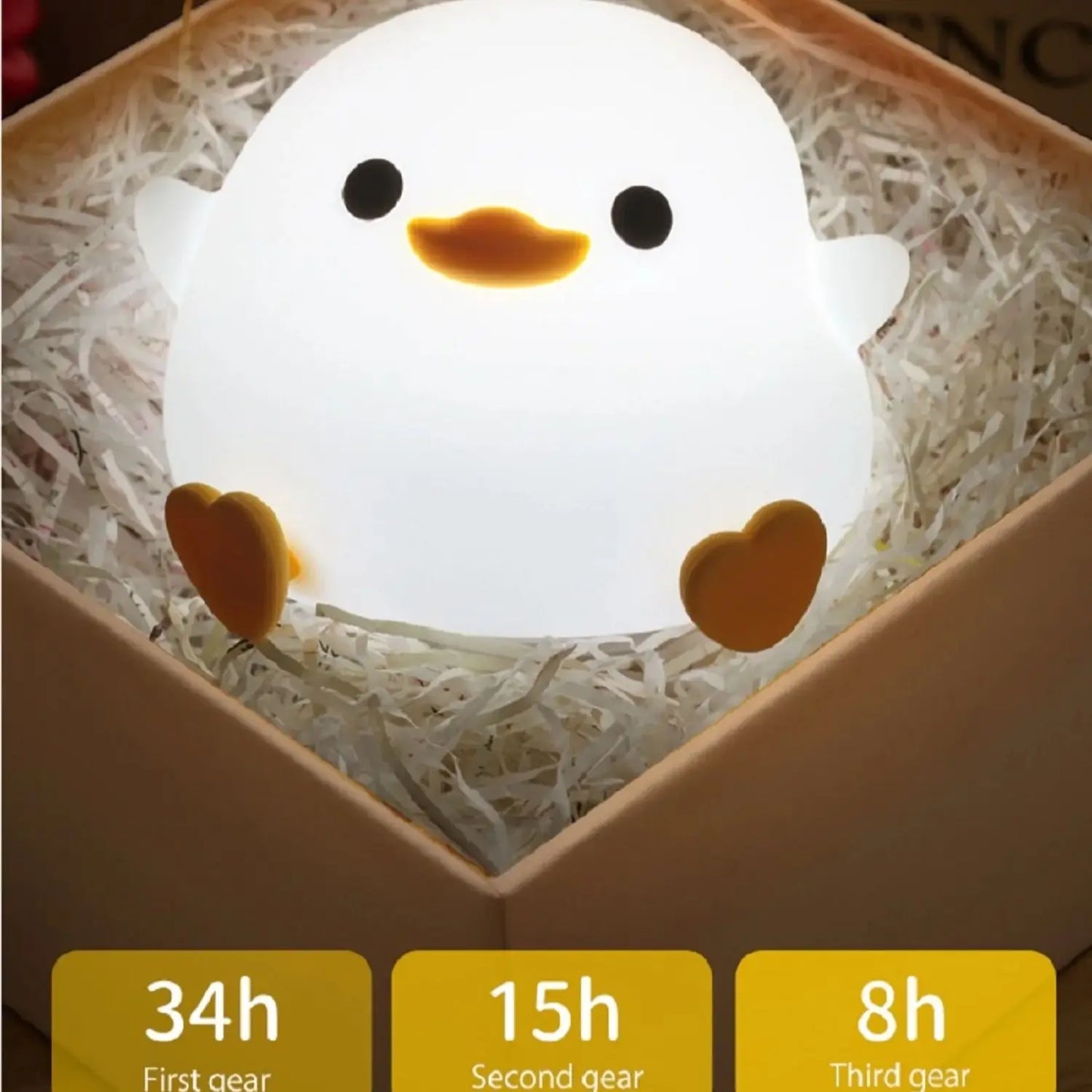 LED Night Light Cute Duck Lamp - The Adorable Duck Night Light