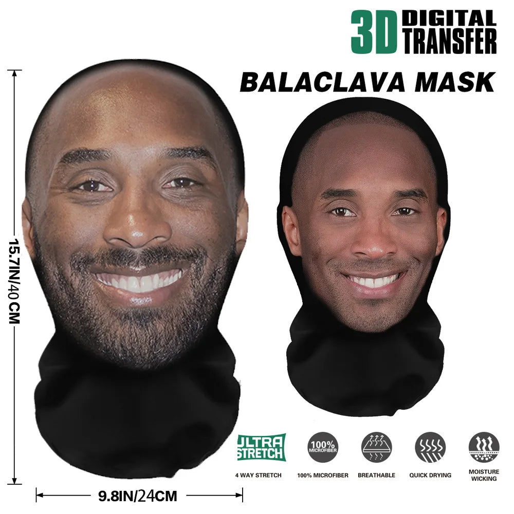 Celebrity Ball-Game Star Full Face Mask