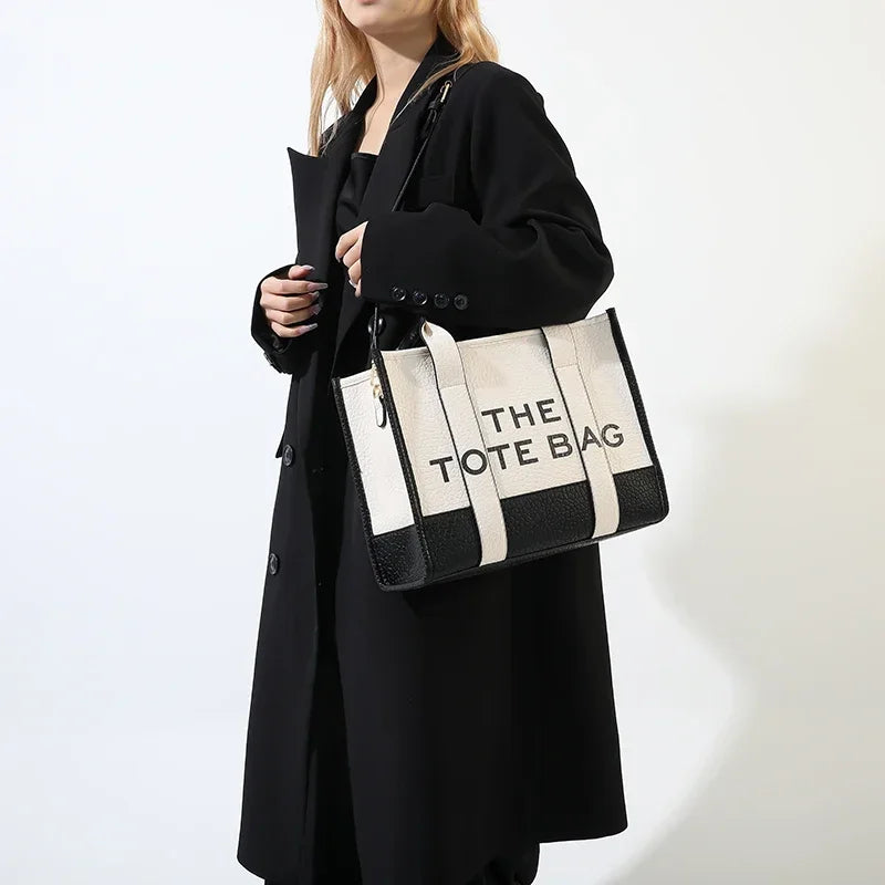 Women's Fashion Leather Tote Bag