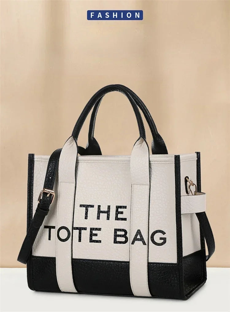 Women's Fashion Leather Tote Bag