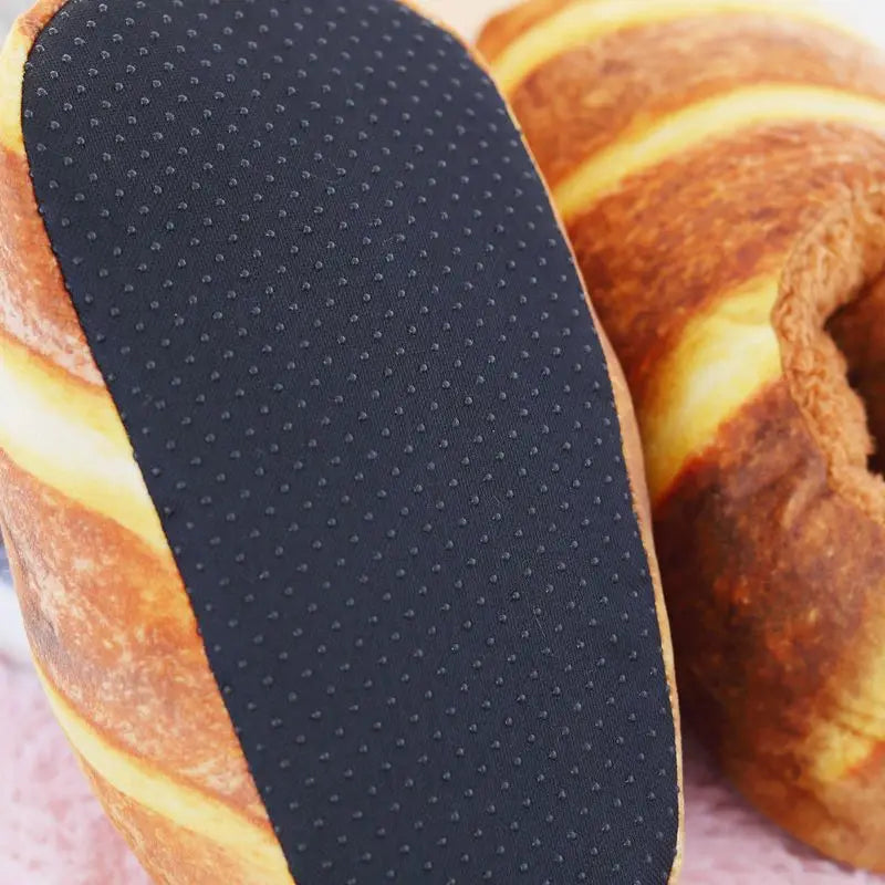 Bread Toast Slippers - Infaccial Funny Bread Slippers unisex