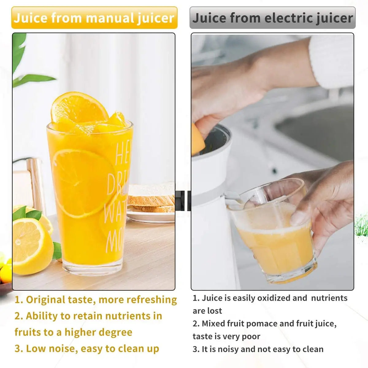 Aluminium Alloy Manual Juice Squeezer