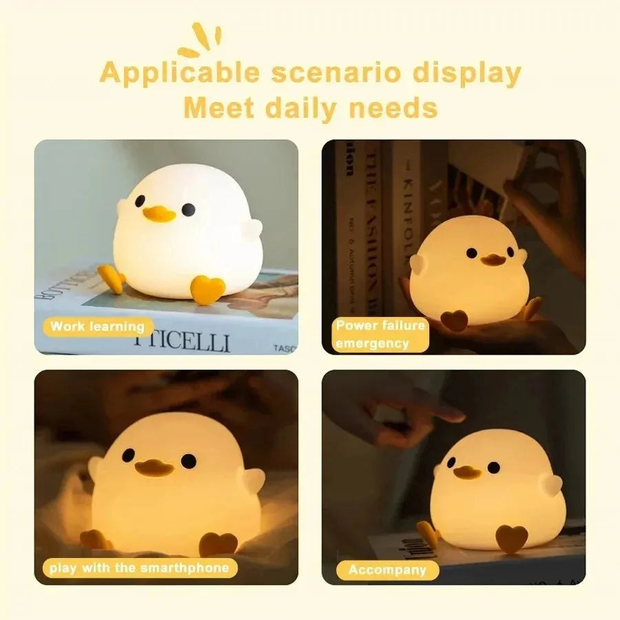 LED Night Light Cute Duck Lamp - The Adorable Duck Night Light