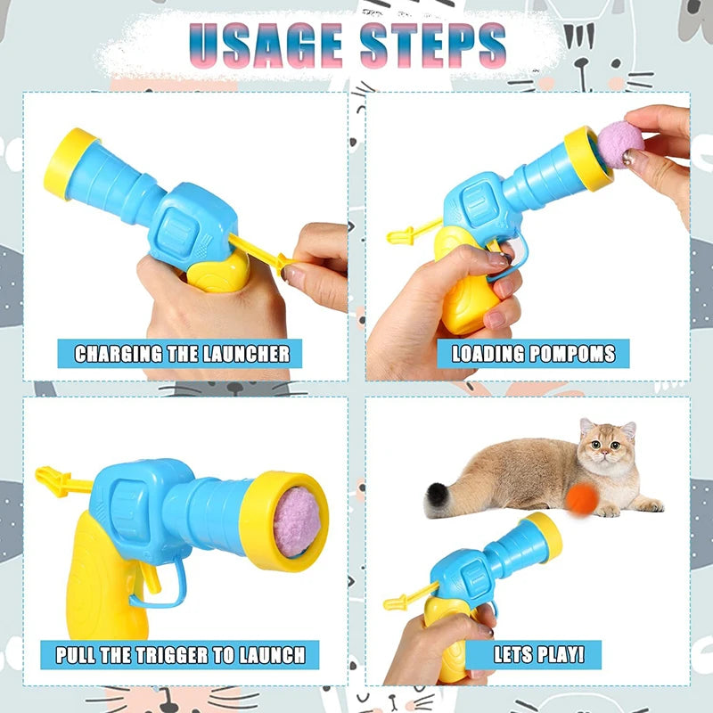 Cat Ball Launcher Toy