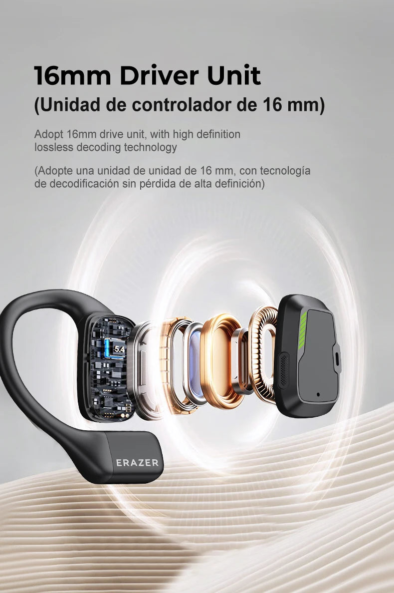 ERAZER XP6 Bluetooth AI translator Earphones