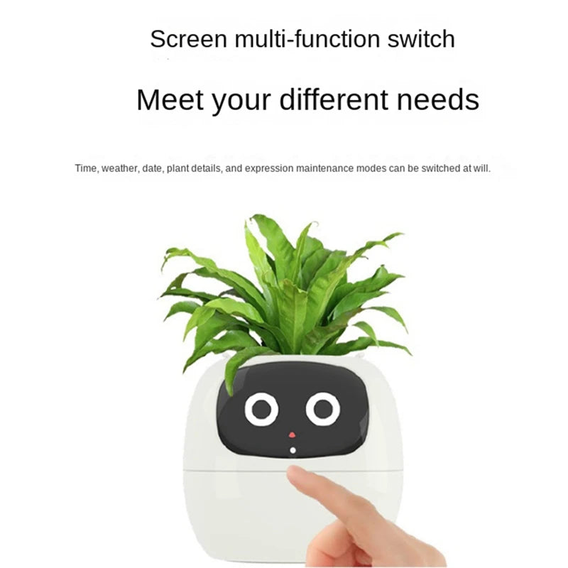 Ivy Smart Plant Rechargeable - Smart Planter: Grow Happy, Healthy Plants with Ease